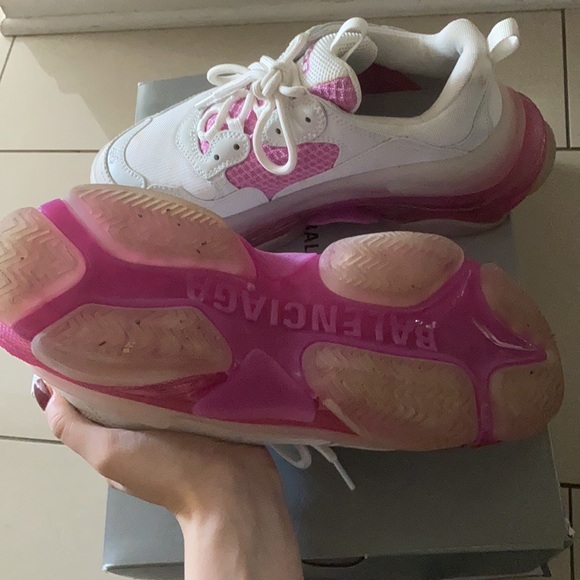 Balenciaga Triple S Pink & White colourway - Picture 5 of 7